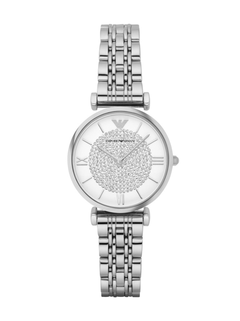 

Emporio Armani GIANNI T-B Women White Analogue Watch AR1925