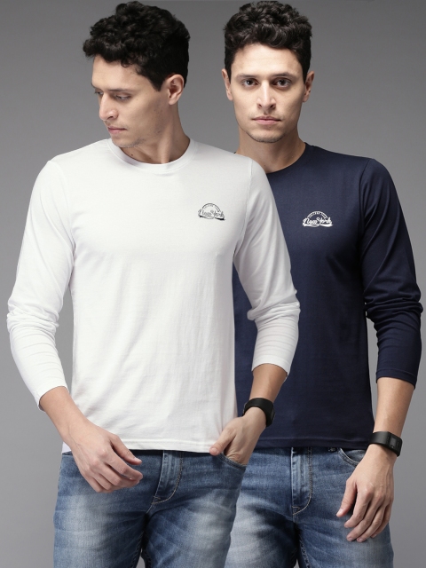 

HERE&NOW Pack of 2 T-shirts, Navy blue