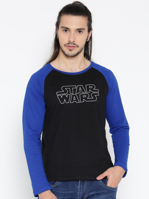 

Kook N Keech Star Wars Men Black Printed Round Neck T-shirt