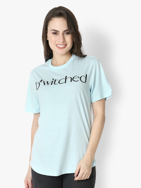 

Again fashions Women Blue T-shirt