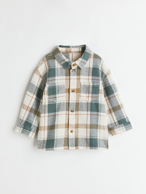 

H&M Boys Cotton Flannel Shirt, Multi