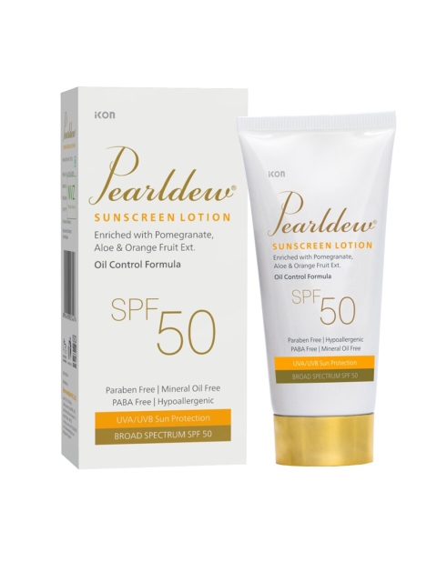 

Pearldew Sunscreen Lotion SPF 50 50 ml Each, Na