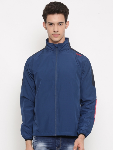 

Proline Active Men Blue Solid Windcheater Sporty Jacket