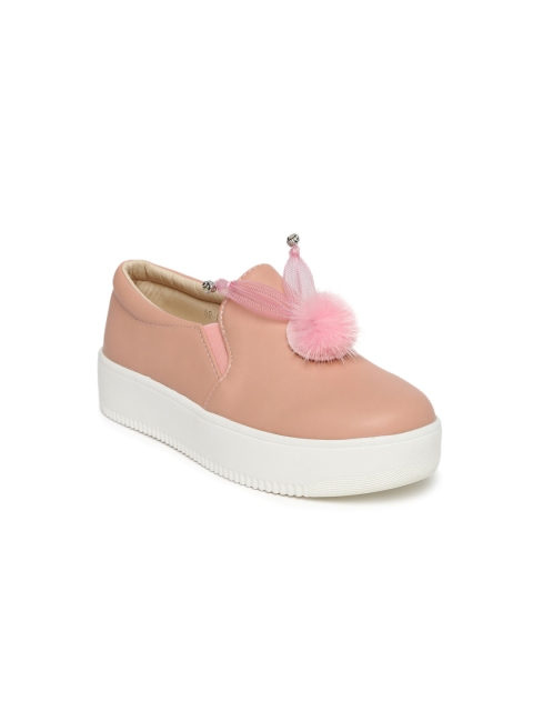 

Fame Forever by Lifestyle Girls Pink Embellished Slip-On Sneakers