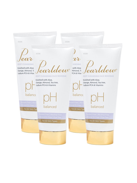 

Pearldew Pack Of 4 Deep Cleansing Masque 400 GM, Na