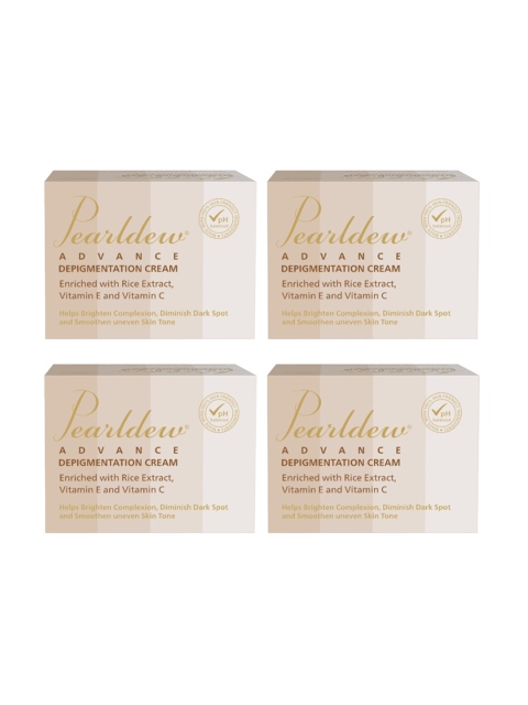 

Pearldew Set Of 4 Advance De-pigmentation Cream 50 gm, Na