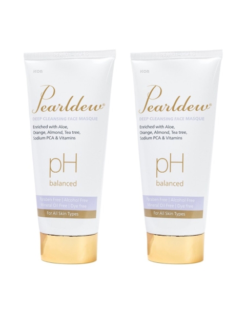 

Pearldew Set Of 2 Deep Cleasing Masque 100gm, Na