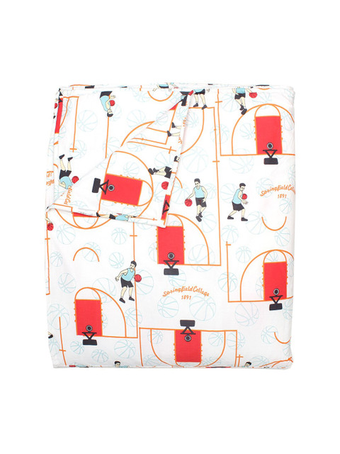 

House This White & Red Pure Cotton AC Room 110 GSM Double Bed Dohar