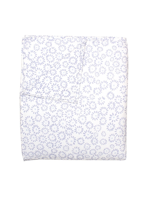 

House This White & Purple Floral AC Room 110 GSM Double Bed Dohar