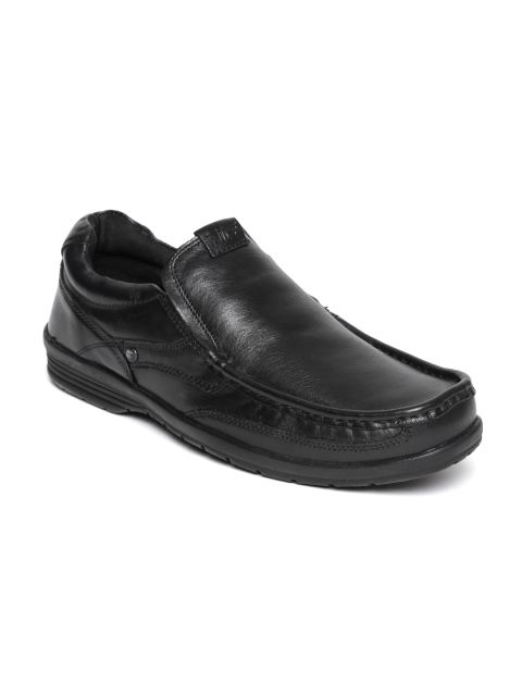 

Red Tape Men Black Genuine Leather Semiformal Slip-Ons