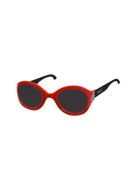

Disney Kids Girls Black Lens And Red Round Sunglasses With Polarized And UV Protected Lens