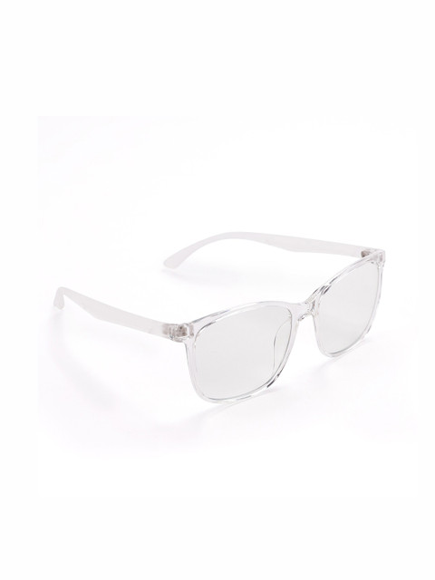 

Intellilens Unisex Transparent Full Rim Square Frames 1000000060859-Transparent