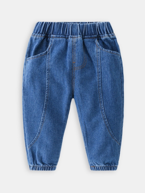 

Hopscotch Boys Blue High-Rise Light Fade Stretchable Jeans