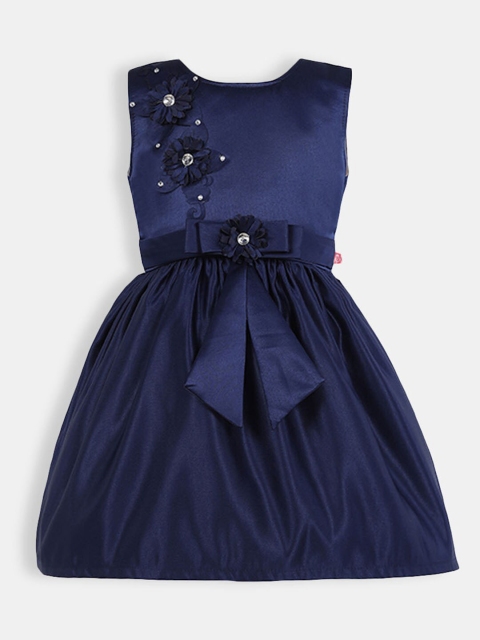 

Hopscotch Girls Navy Blue Party Dress