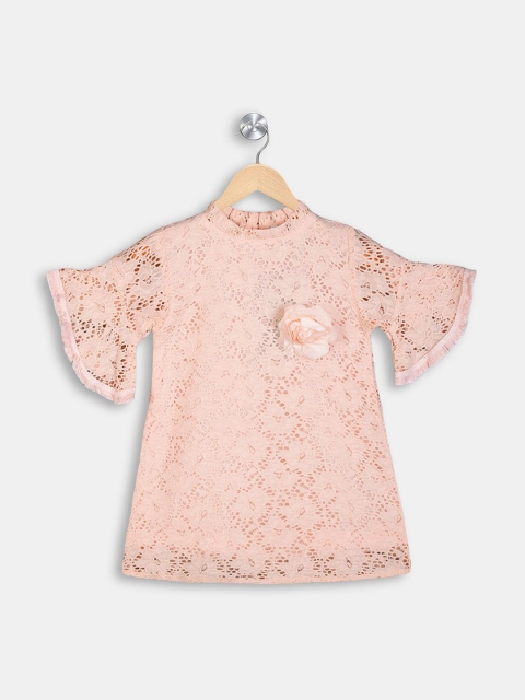 

Hopscotch Girls Pink A-Line Dress