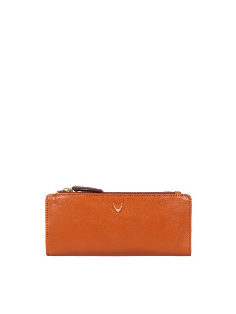 

Hidesign Women Orange Solid Leather Two Fold Wallet