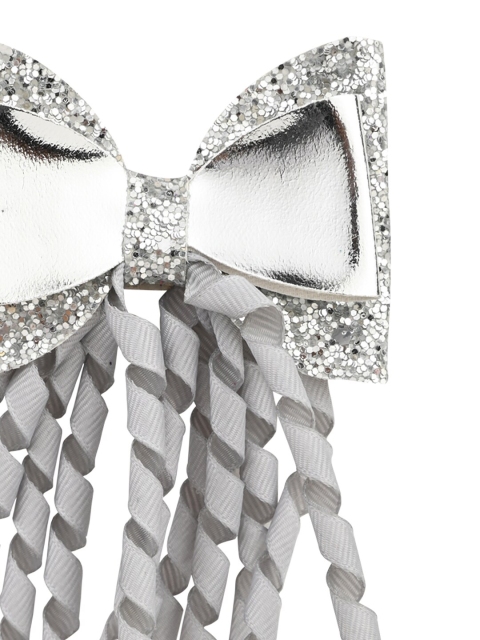 

Aye Candy Girls Silver-Toned & White Alligator Hair Clip