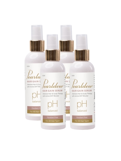 

Pearldew Pack Of 4 Hair Gain Serum 100ml, Na