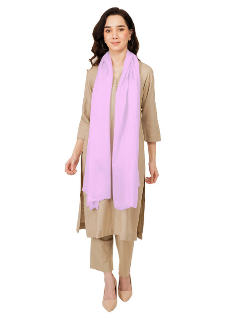 

Rhe-Ana Women Purple & Beige Stole