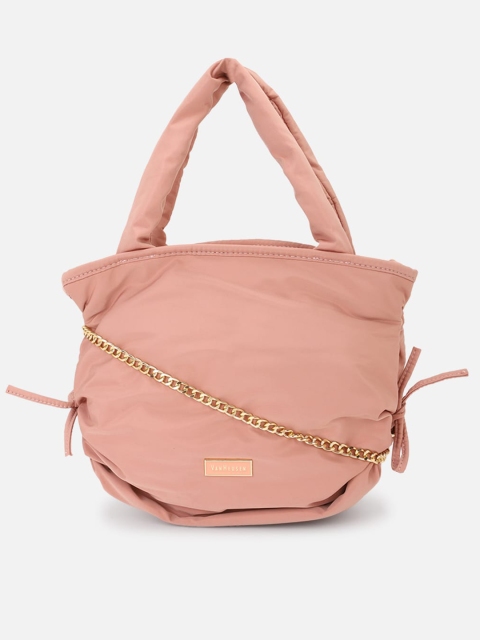 

Van Heusen Woman Pink PU Structured Handheld Bag