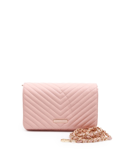 

ODETTE Pink Quilted Box Clutch