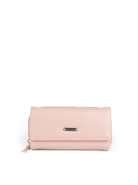 

ODETTE Women Peach-Coloured Purse Clutch