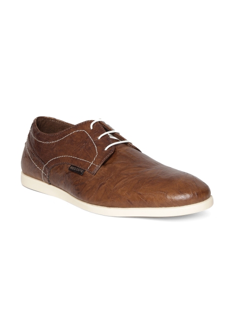 

Red Tape Men Brown Leather Derbys