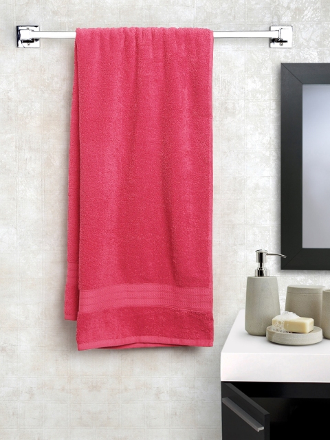 

SPACES Pink Cotton 450 GSM Bath Towel