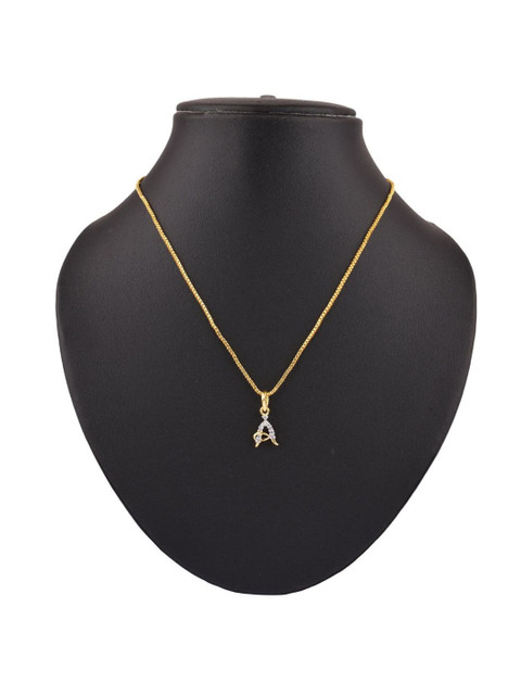 

Efulgenz Gold-Toned & White Gold-Plated Antique Necklace
