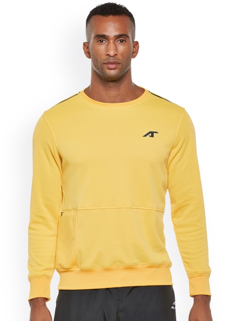 

Alcis Men Yellow SPACED TRAIN Sweatshirt