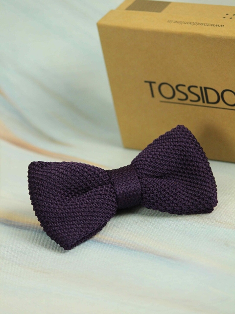 

Tossido Men Purple Bow Tie