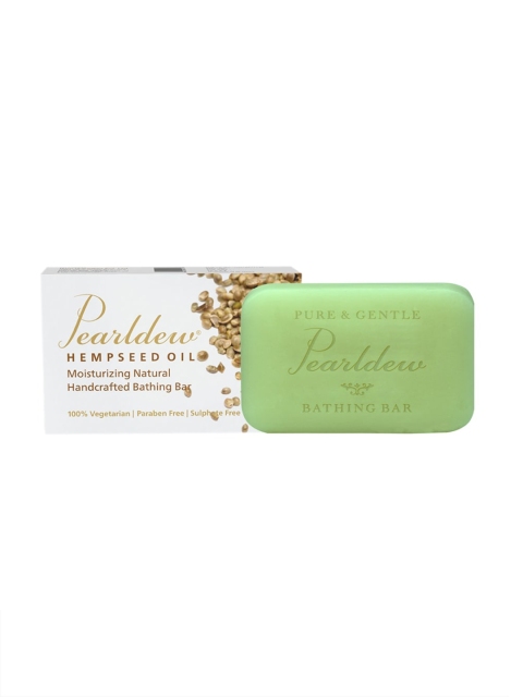

Pearldew Hempseed Oil Moisturizing Bathing Bar, Green