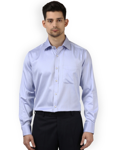 

Park Avenue Men Blue Regular Fit Solid Formal Shirt