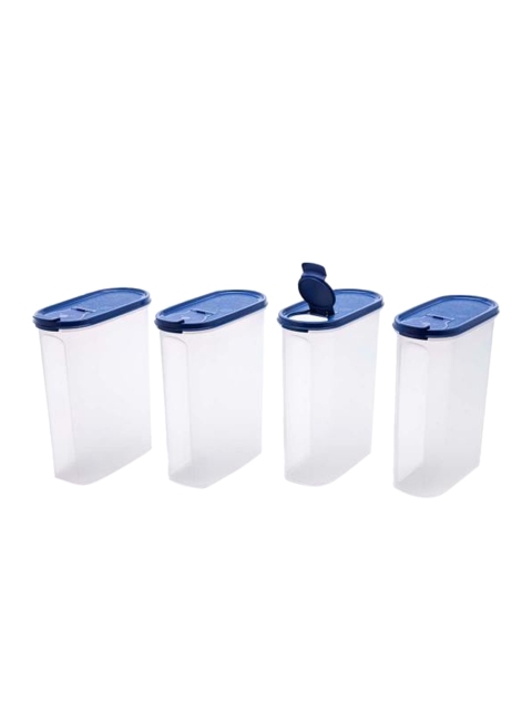 

SignoraWare Transparent & Blue Solid Cereal Dispenser 2.3 L