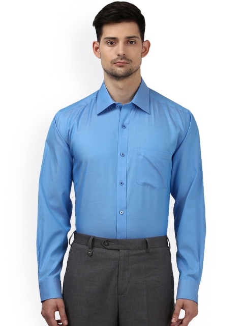 

Park Avenue Men Blue Regular Fit Solid Formal Shirt