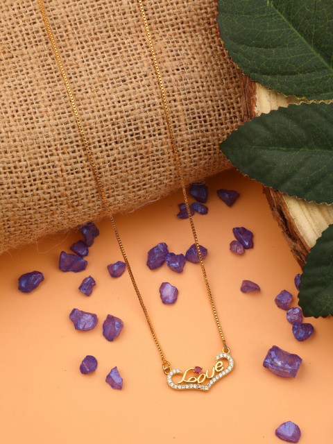 

Vita Bella Women White Gold-Plated Alloy Chain
