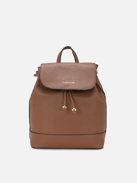 

Van Heusen Woman Women Brown Solid Backpack