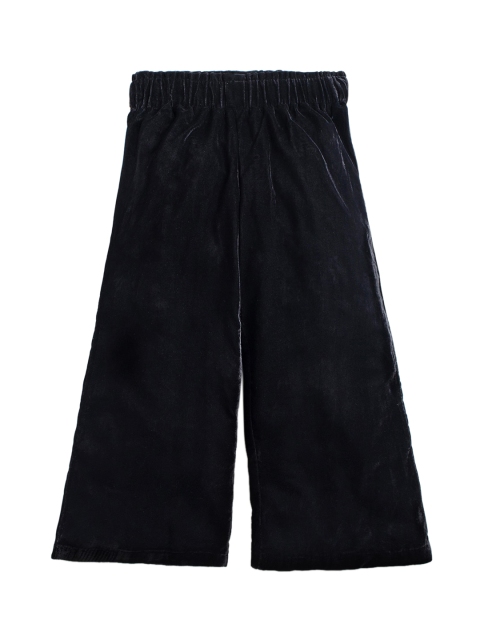 

Cherry Crumble Girls Black Flared Culottes Trouser