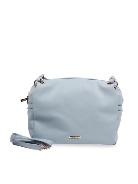 

ODETTE Blue PU Swagger Handheld Bag
