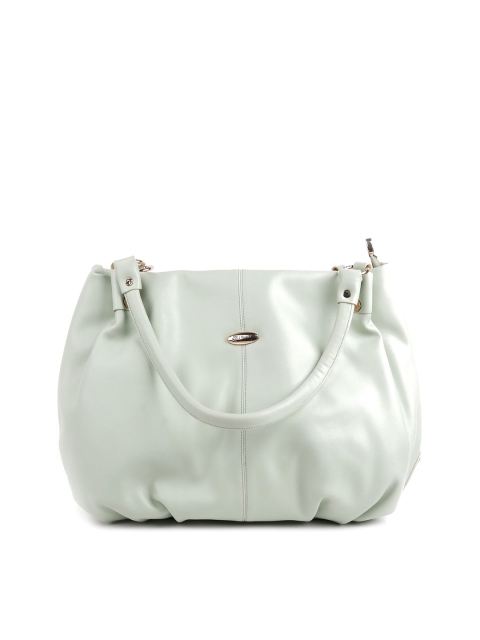 

ODETTE Women Green Solid PU Structured Shoulder Handbag