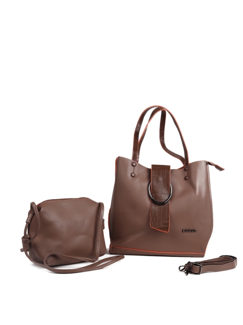 

ODETTE Purple PU Oversized Structured Shoulder Bag