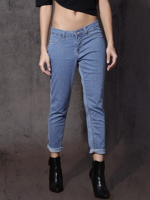 

Roadster Women Blue Super Skinny Fit Jeggings