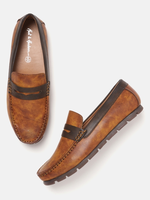 

Mast & Harbour Men Tan Brown Loafers