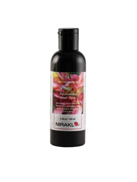 

NIRAKLE Hair Spa Nirakle NeeliBringadi Hair Oil 100ml, Black