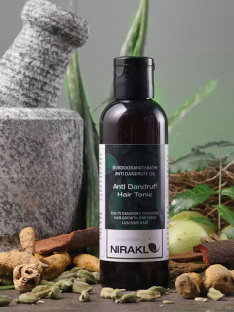 

NIRAKLE Black Anti Dandruff Hair Tonic Nirakle DurdooraPathradi Anti Dandruff Oil (50 ml)