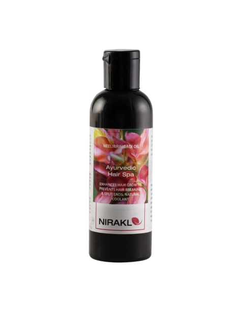 

NIRAKLE Ayurvedic Nirakle NeeliBringadi Hair Oil 50ml, Black