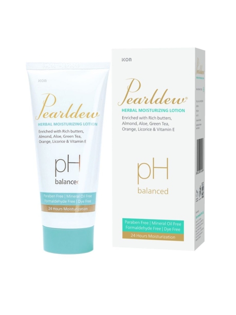 

Pearldew Herbal Moisturizing Lotion 100 g, White