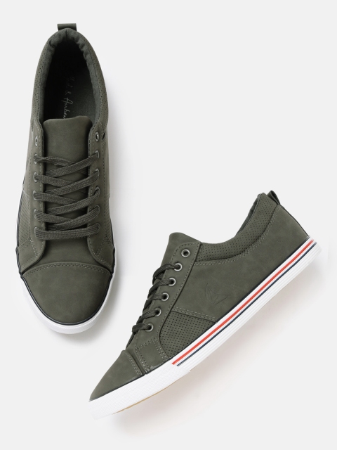 

Mast & Harbour Men Grey Sneakers