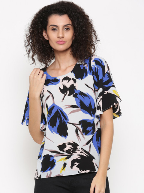 

CODE by Lifestyle Women Multicoloured Printed Top, Multi