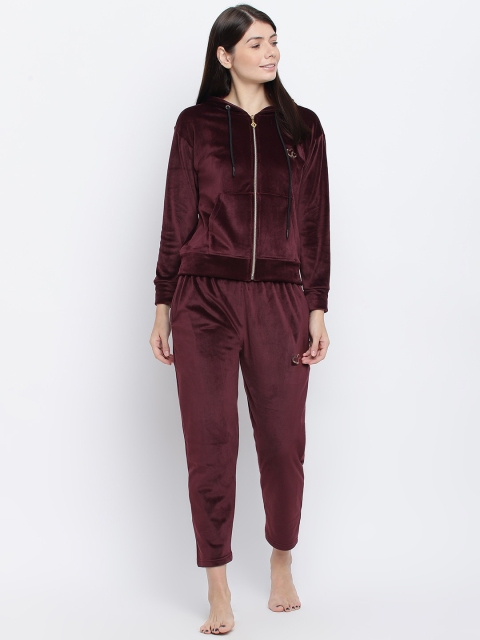 

Duchess Women Purple Winter Night suit